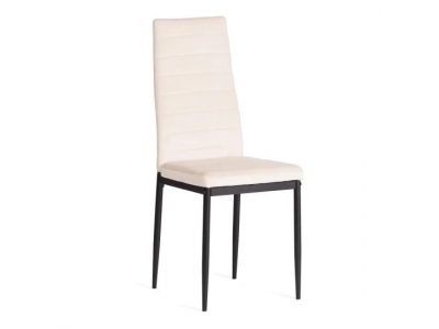 Стул Easy Chair (mod. 24-1) light beige (светло-бежевый) HLR2 / чёрный
